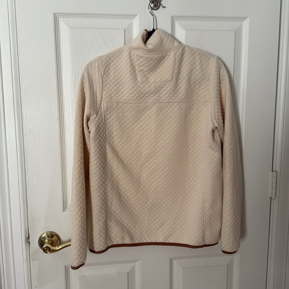 Jones, New York cream quilted sweater size medium - Picture 4 of 4